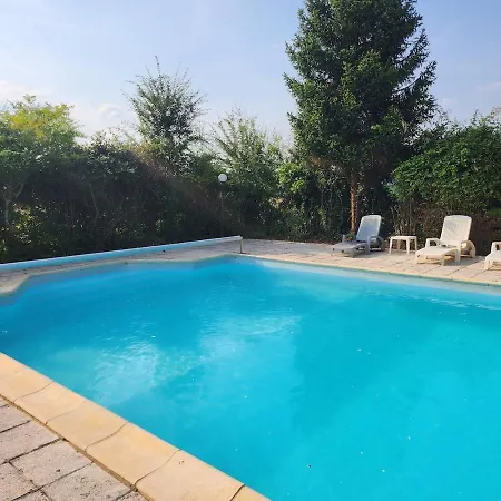 Rustique De 2 Avec Piscine Commune 公寓
