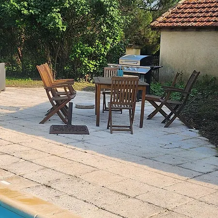 公寓 Rustique De 2 Avec Piscine Commune Saint-Capraise-de-Lalinde